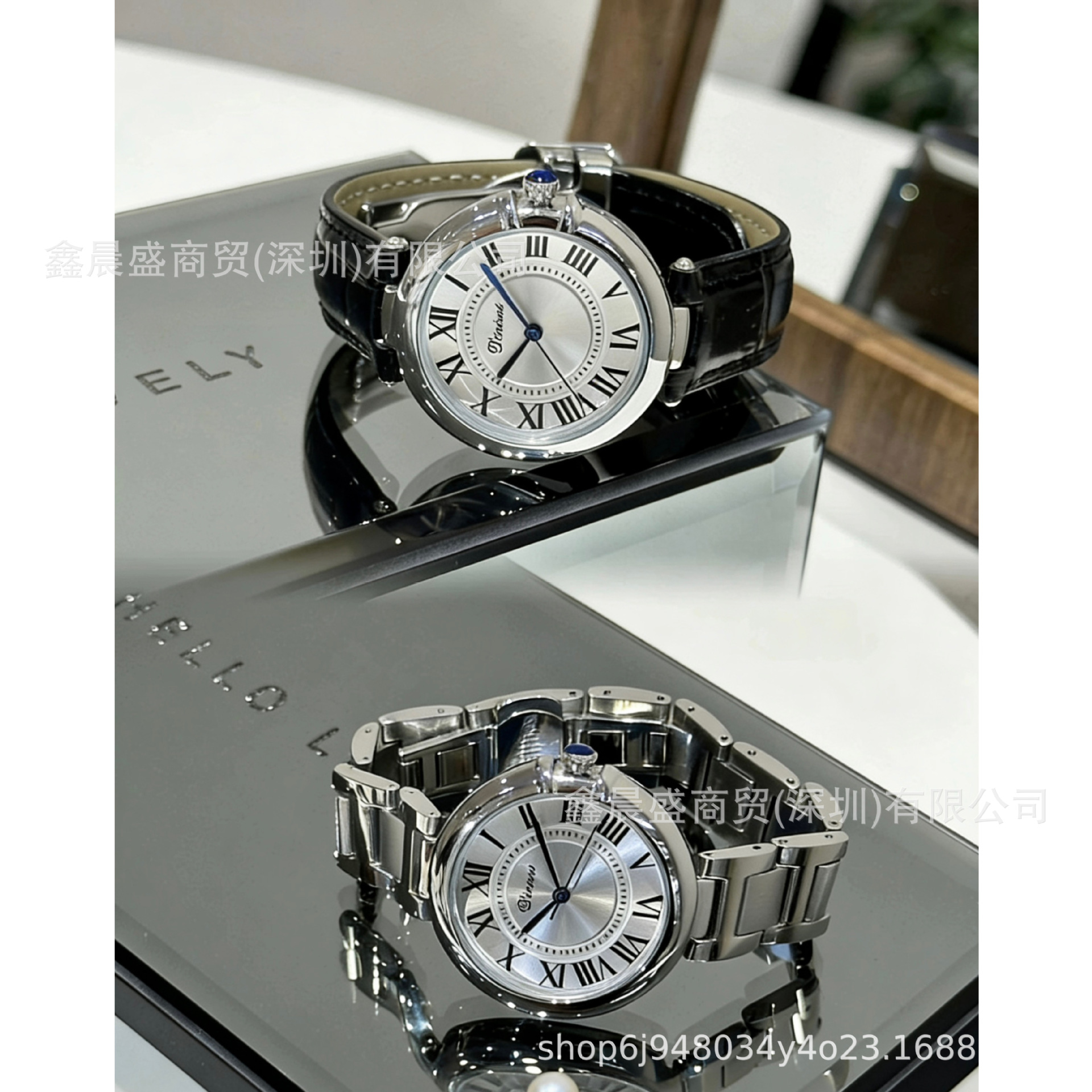 AF stainless steel men's mechanical watch, waterproof