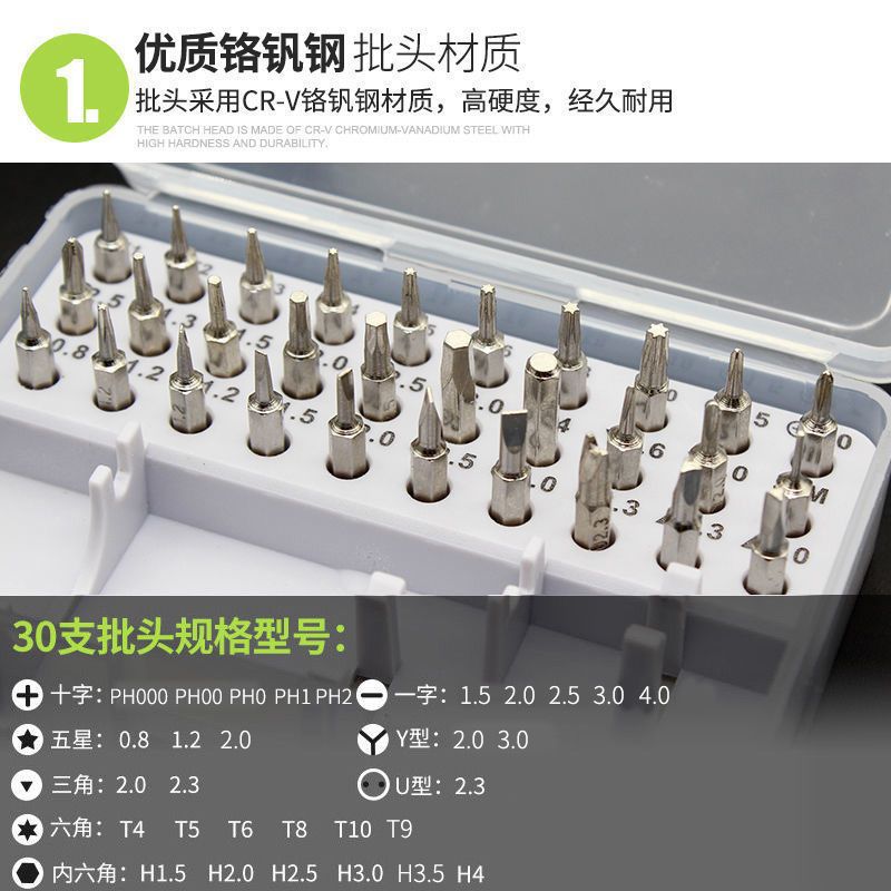 32-in-1 Screwdriver Set Box Multi-Function Magnetic