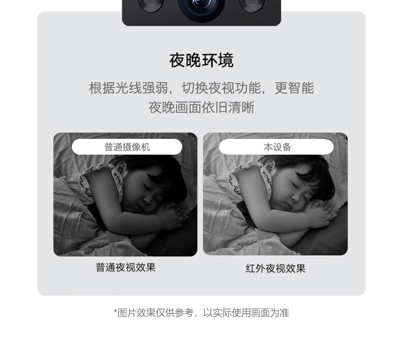 XD smart camera 1080P, WiFi, mobile remote monitoring