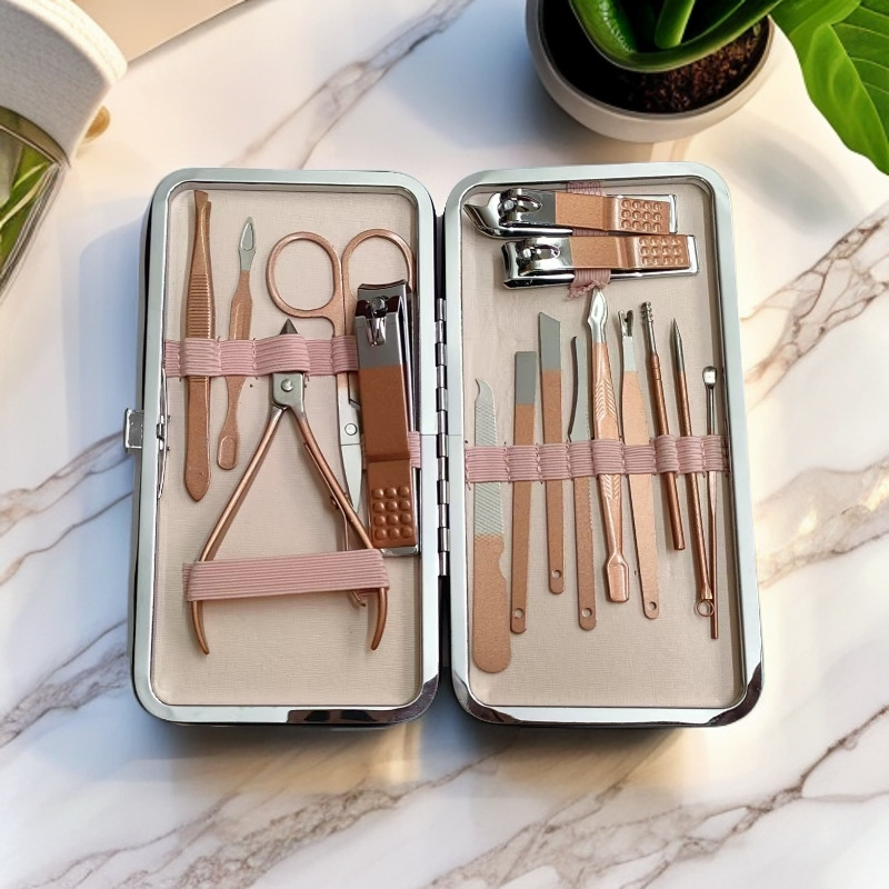 Nail Care Set Complete, Clippers, Scissors, Ear Pick Included