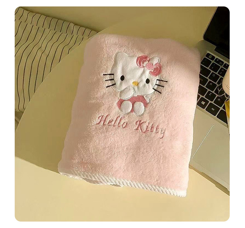 Hello Kitty Handtücher, Korallenfleece Badetücher