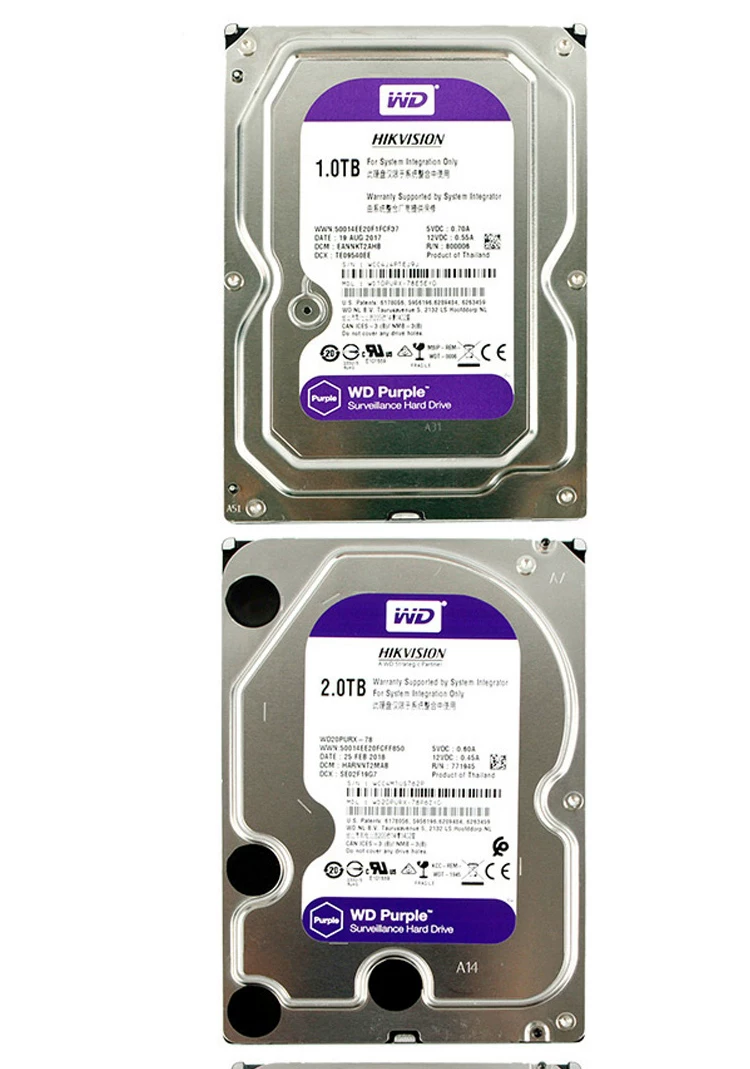 WD Purple Festplatte, 6 TB, für Überwachungsrecorder
