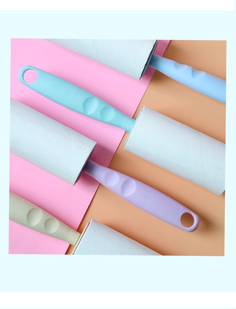 Portable tear-off lint roller