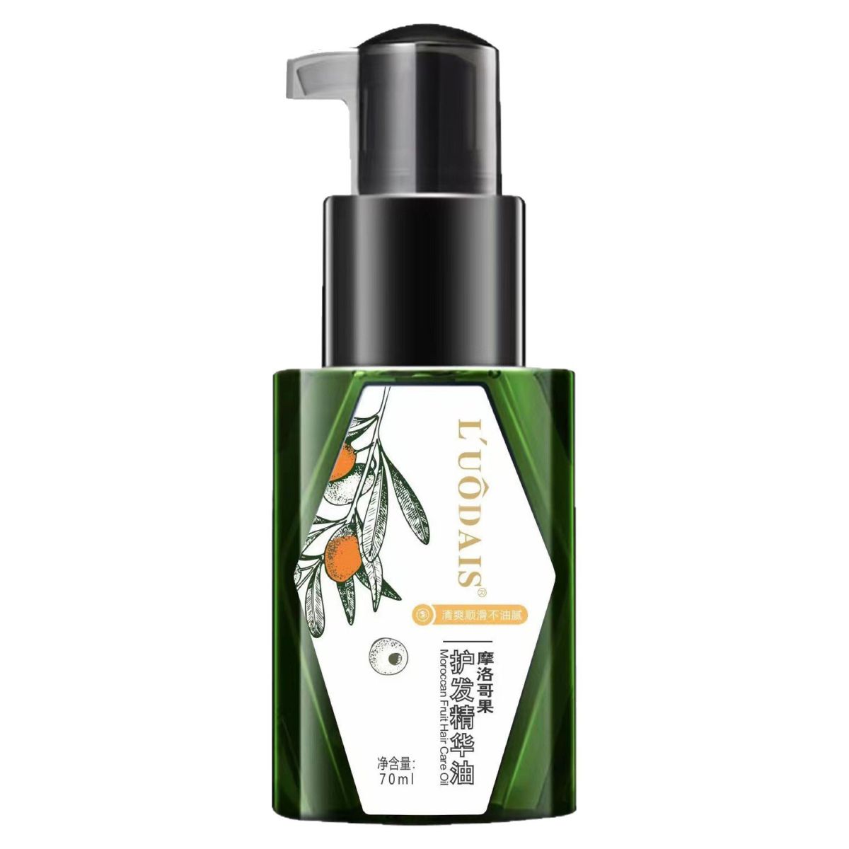 Fas saç bakım yağı 70ml, hafif, yıkamadan kullanım