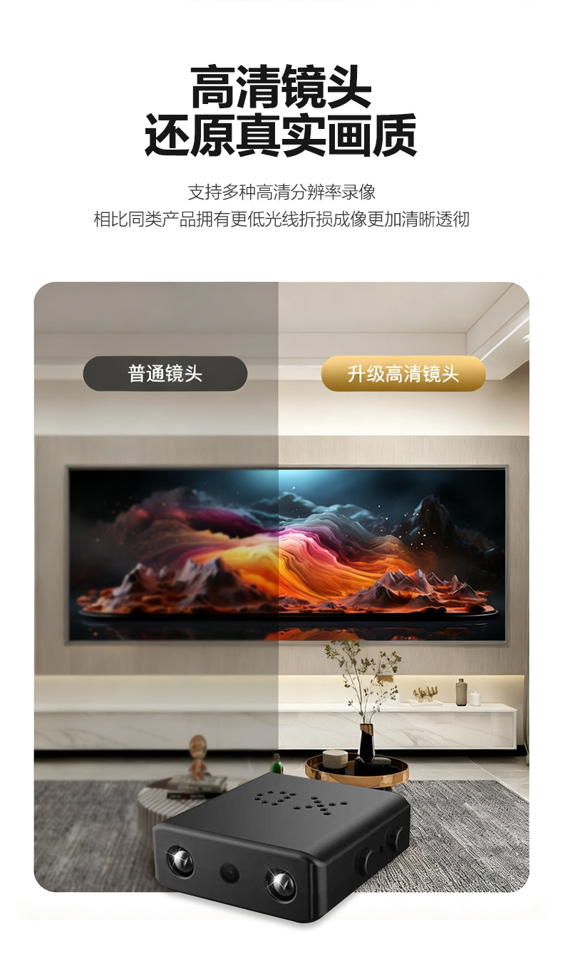 XD smart camera 1080P, WiFi, mobile remote monitoring