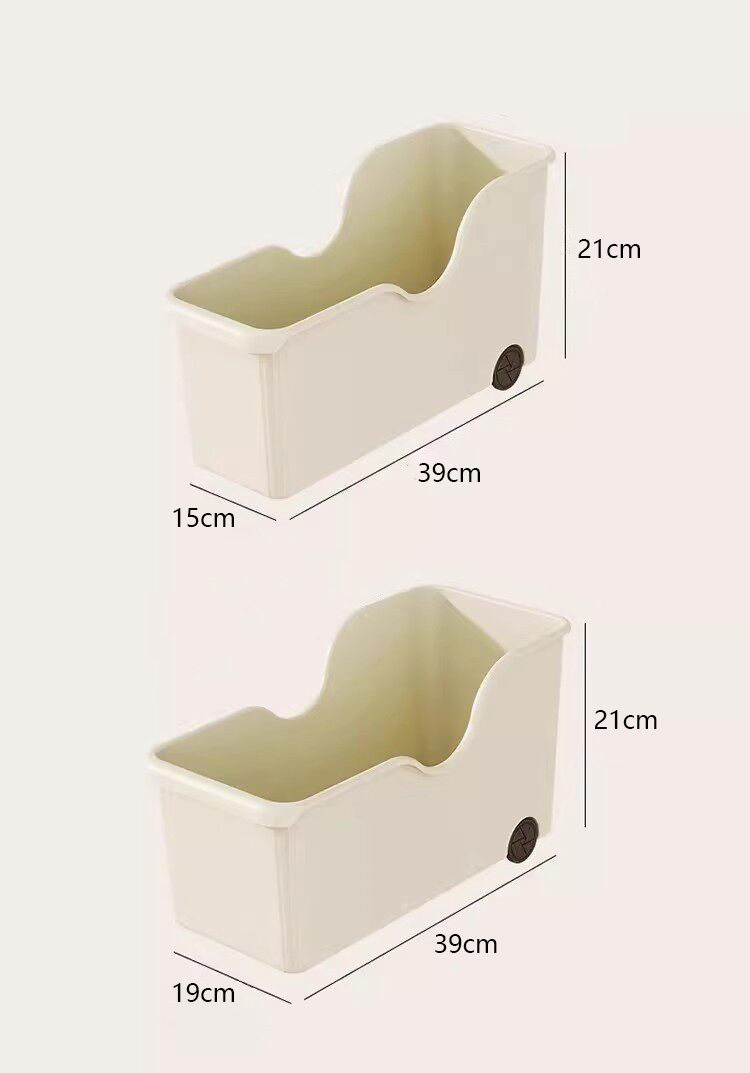 Kitchen storage rack with wheels, under-sink, multi-purpose