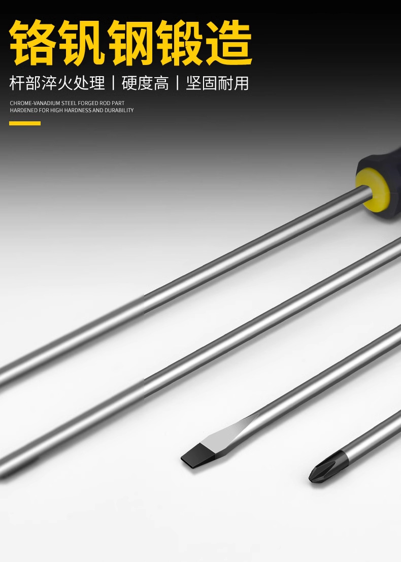 Sewing machine screwdriver set, magnetic, reinforced