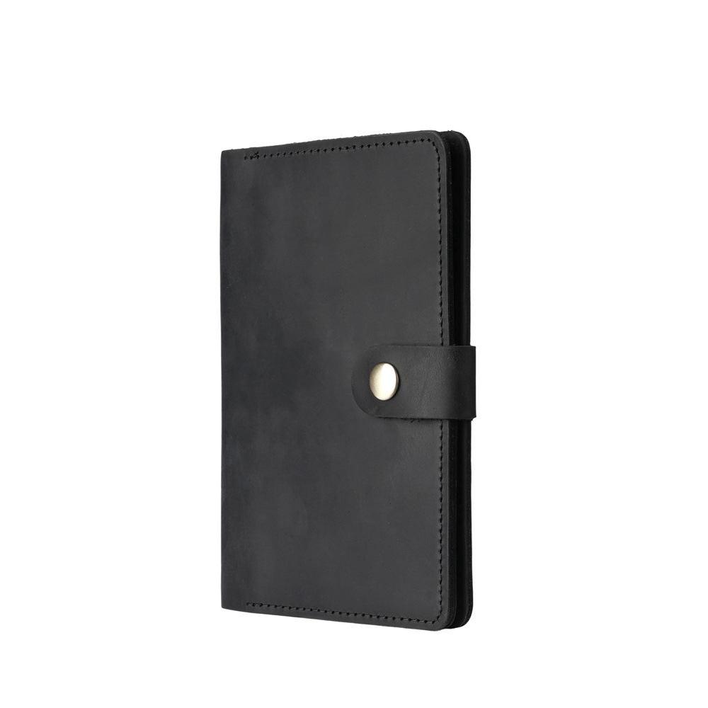 1158 Genuine Leather Crazy Horse Passport Travel Wallet Card Holder