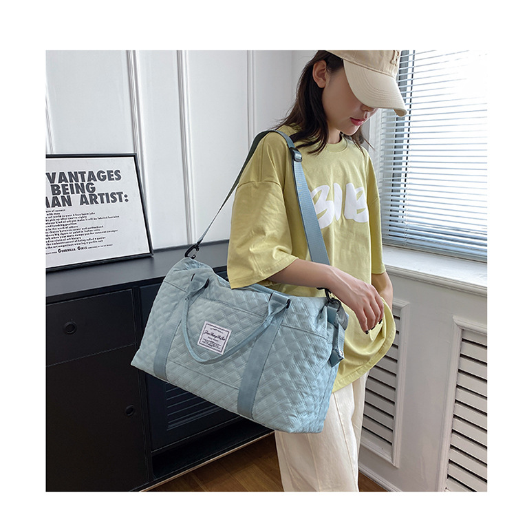 Travel Bag with Wet and Dry Separation, Large Capacity