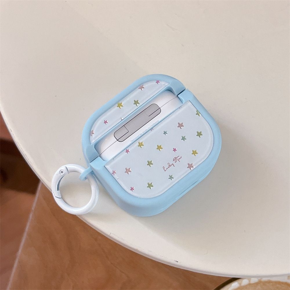 AirPods Pro 3/4 Gen headphone case, star pattern