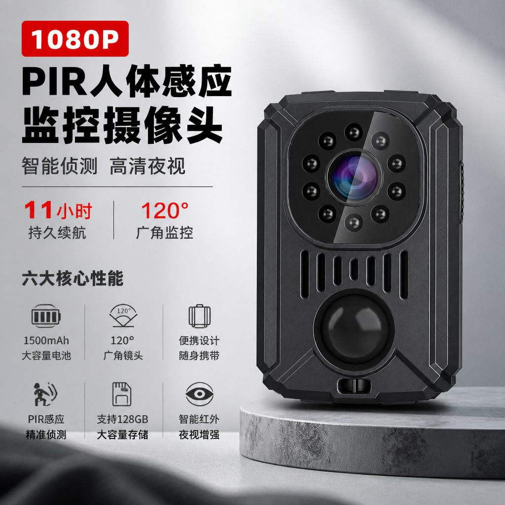 MD31 MD29 1080P camera with PIR sensor night vision