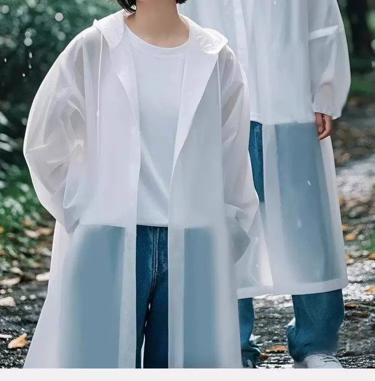 Einweg-Regenmantel, Ganzkörperschutz, verstärkt lang, Unisex