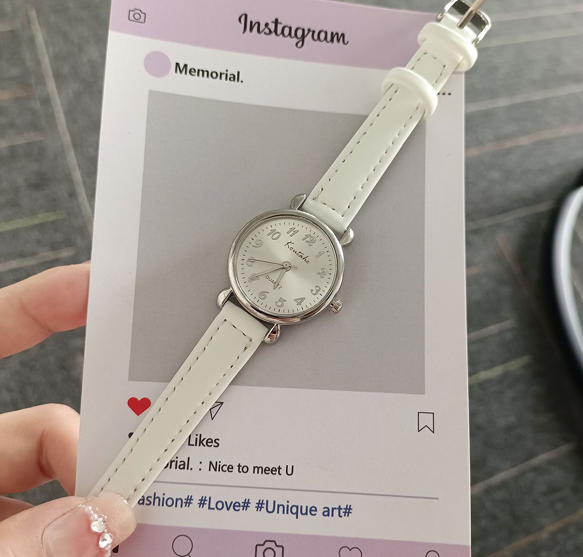 Women's Quartz Watch Small Dial Vintage Simple