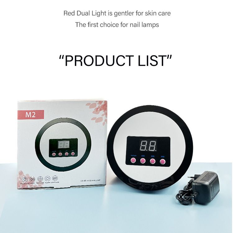 Shoufeng M2 Nagellampe 135W, 45 LEDs, Rotlicht UV-Trockner