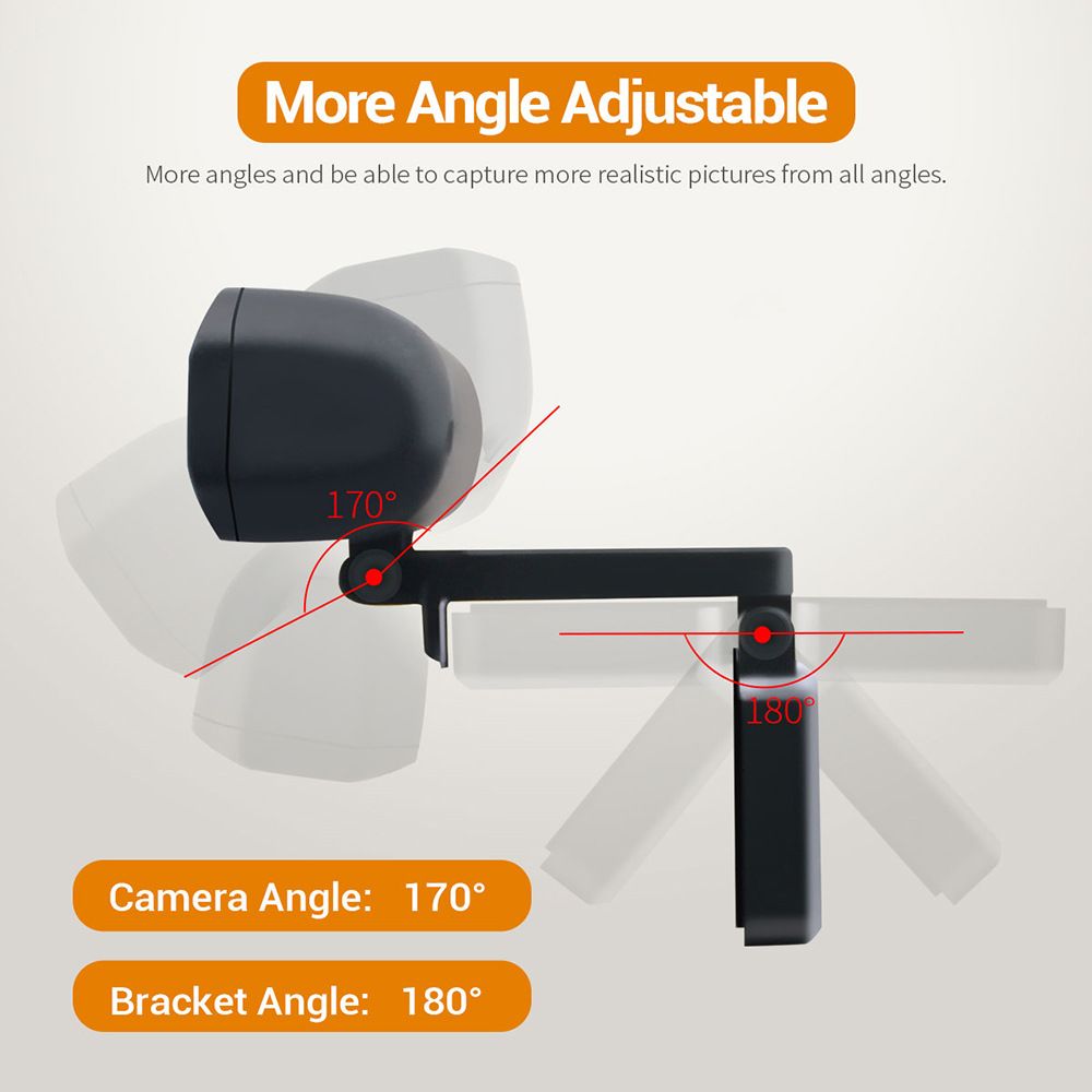 USB ağ kamerası, HD 1080P, web cam