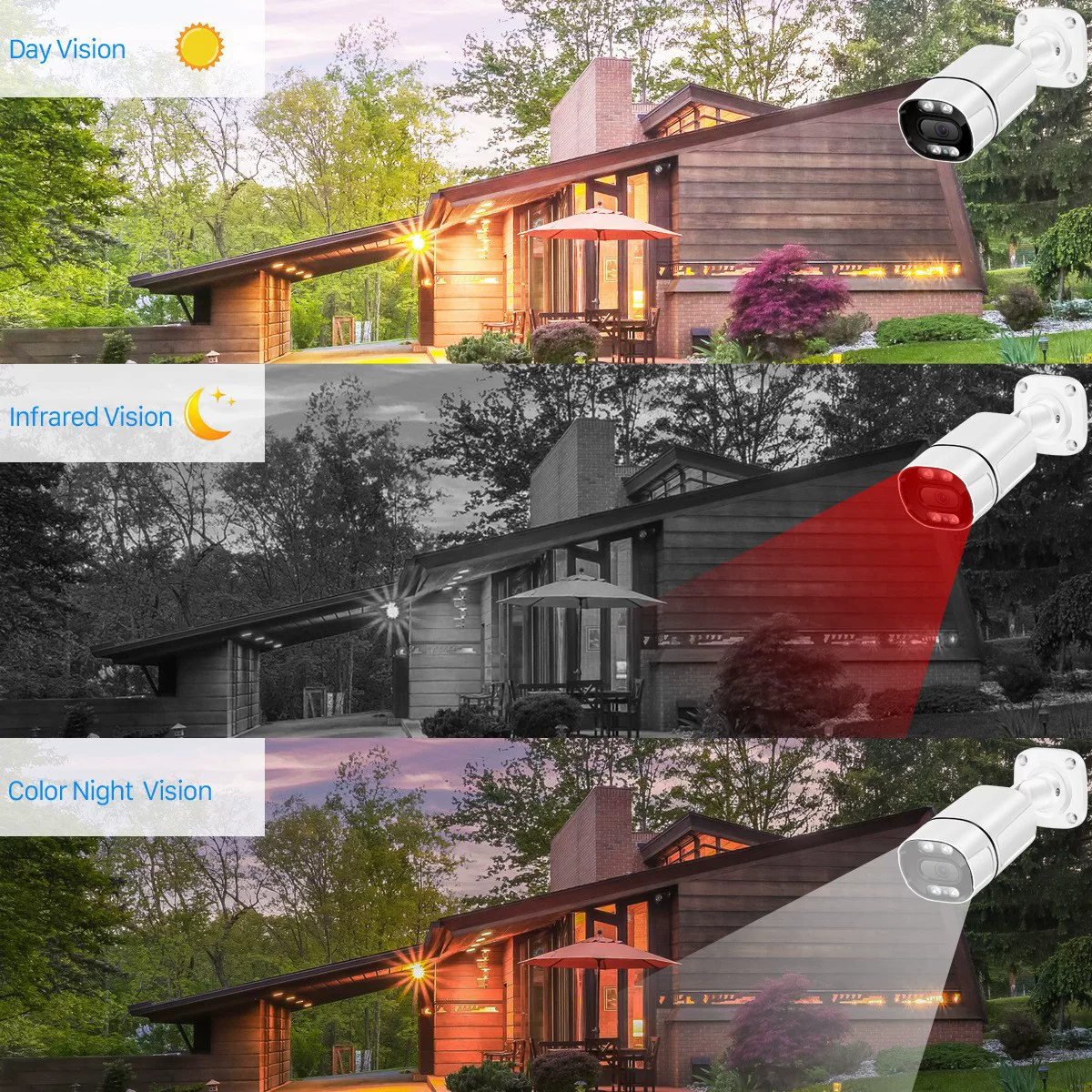 Xiongmai 4-channel POE kit, 8MP, H.265, night vision