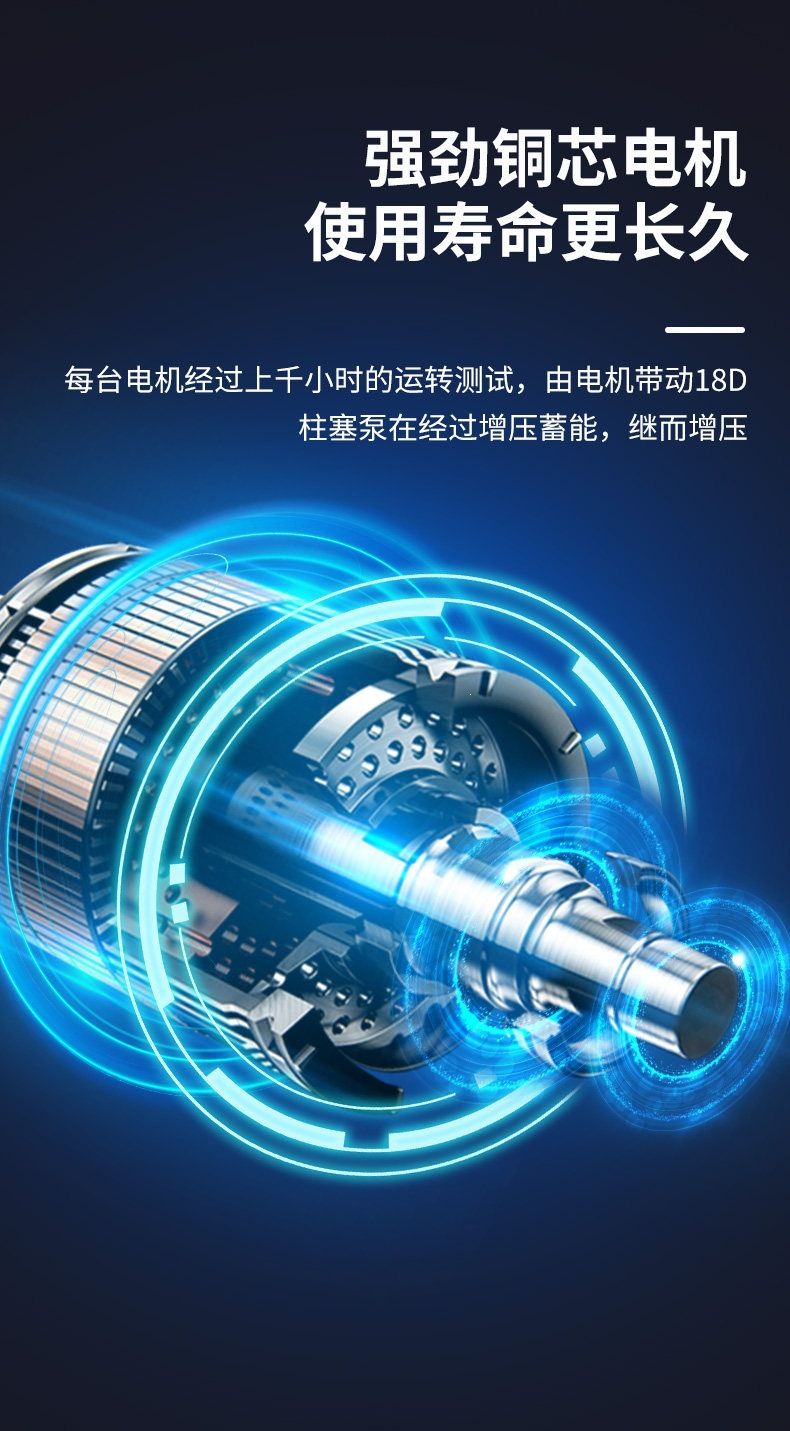 适用于无线洗车机洗车高压水枪家用车用清洗神器增压泵锂电池电动