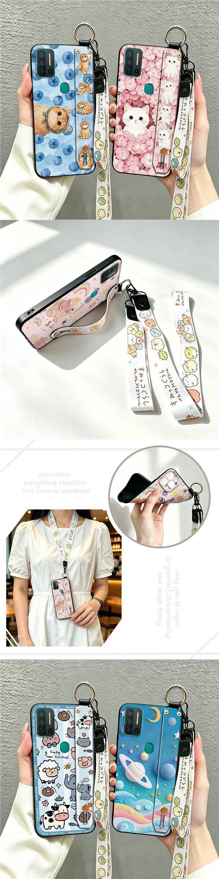 Universal-Handyhülle, Softshell, Anime-Design