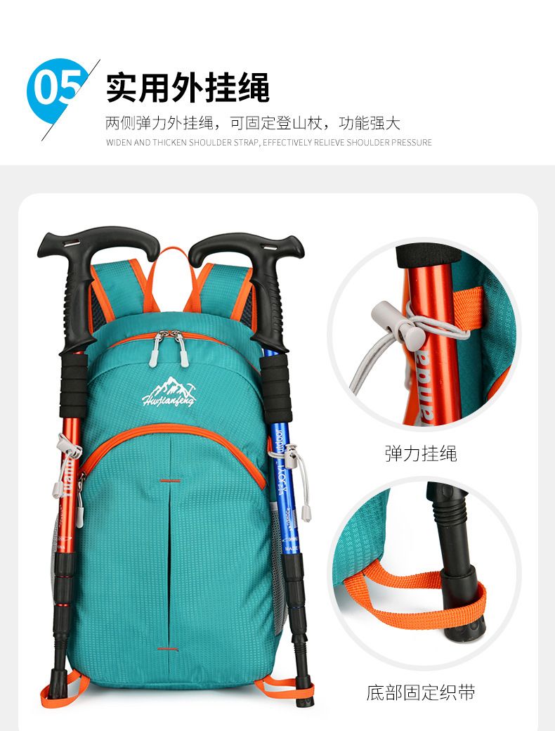 Faltbarer wasserdichter Wanderrucksack