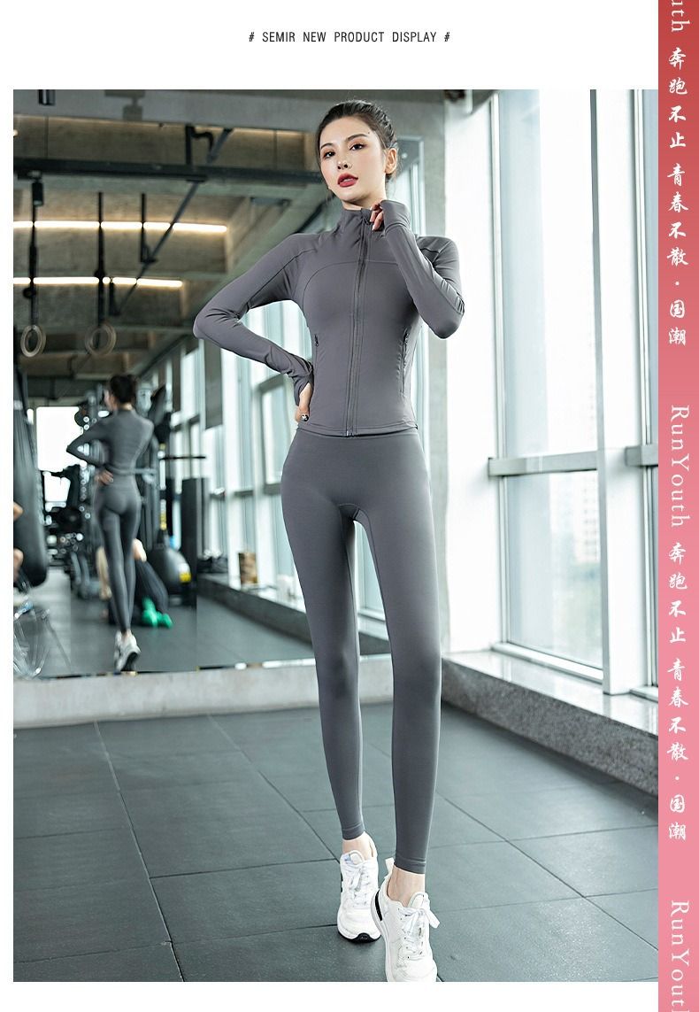 Pilates yoga takımı, dar kesim, hızlı kuruyan