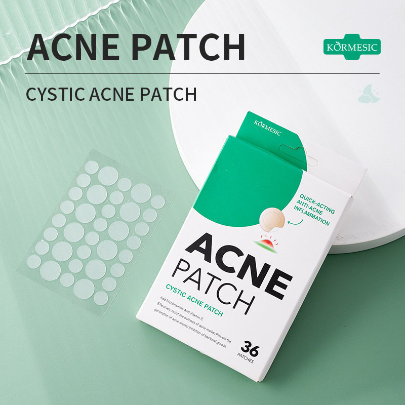 KORMESIC acne patches, facial cleansing and care treatment