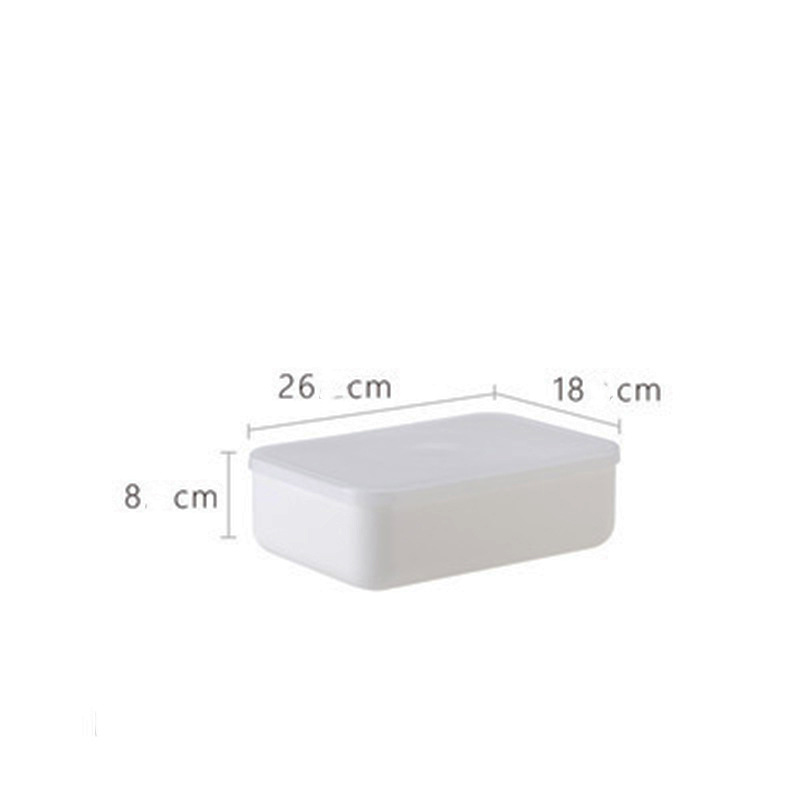 Japanese Desktop Storage Box Food-Grade Refrigerator Container