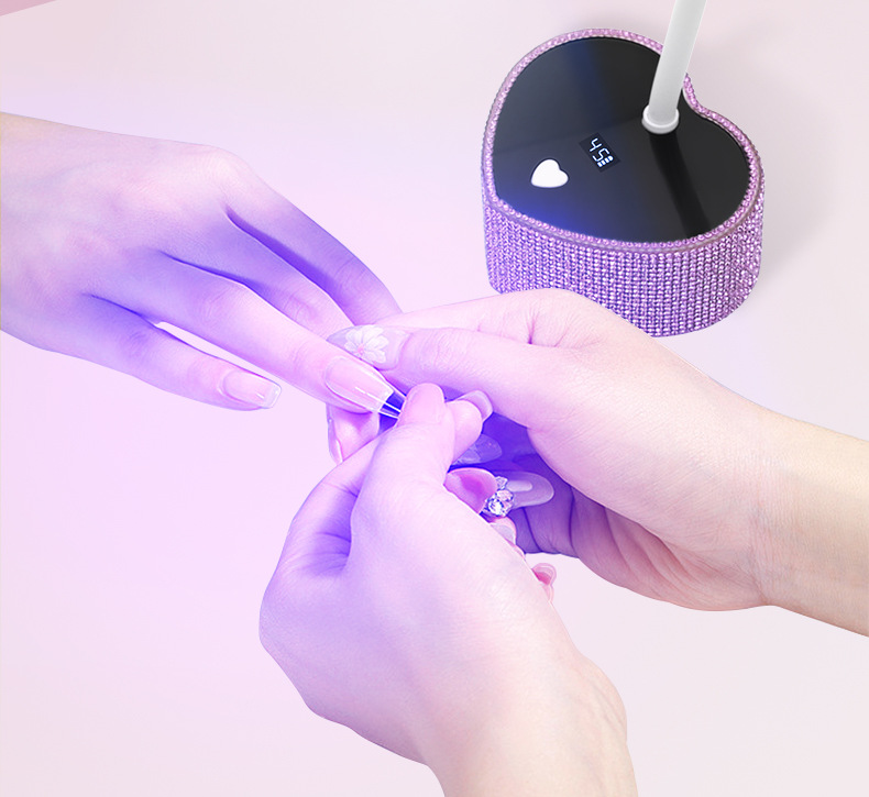 30W desktop nail lamp fast gel curing smart sensor