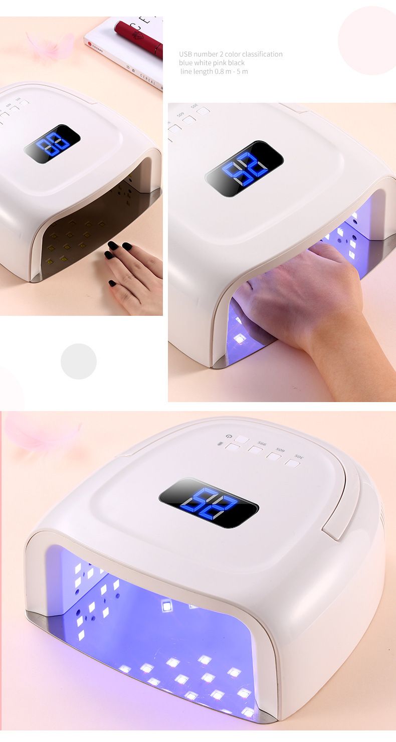 Aufladbarer Maniküre-Nageltrockner UV-Lichttherapie-Gerät