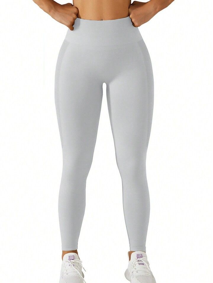 Üretici sınır ötesi şeftali kalça dikişsiz yoga pantolonu antrenman elastik fitness pantolonu spor pantolonu kadın toptan yoga taytı