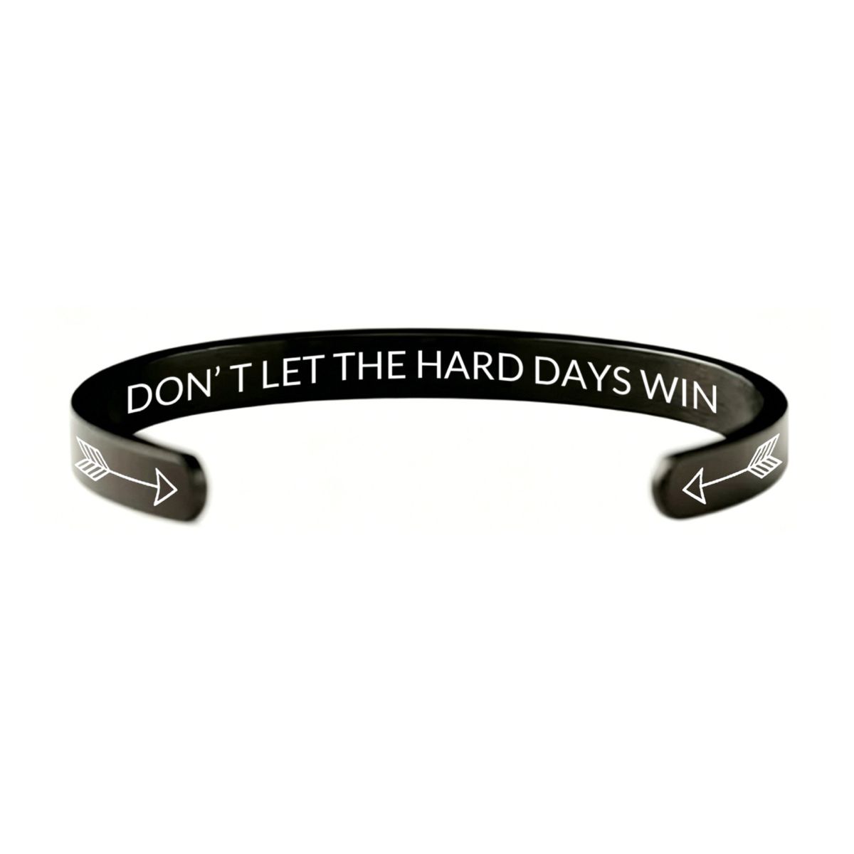 Stainless steel open bracelet, engraved design, multicolor