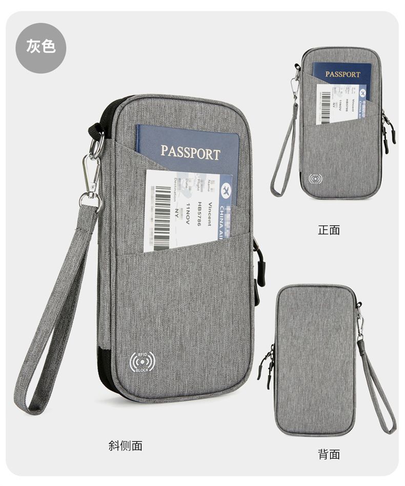 RFID-Reisepass-Schutzhülle, Reisedokumentenorganizer