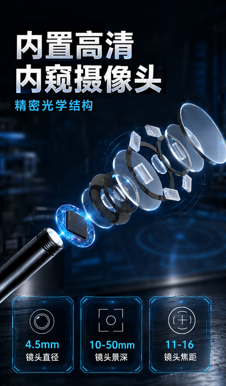 Endoscope camera Type-C, HD, Android phone compatible