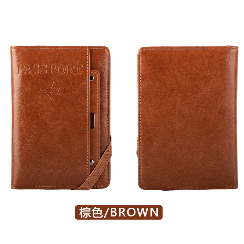 Multifunctional passport holder, travel document organizer