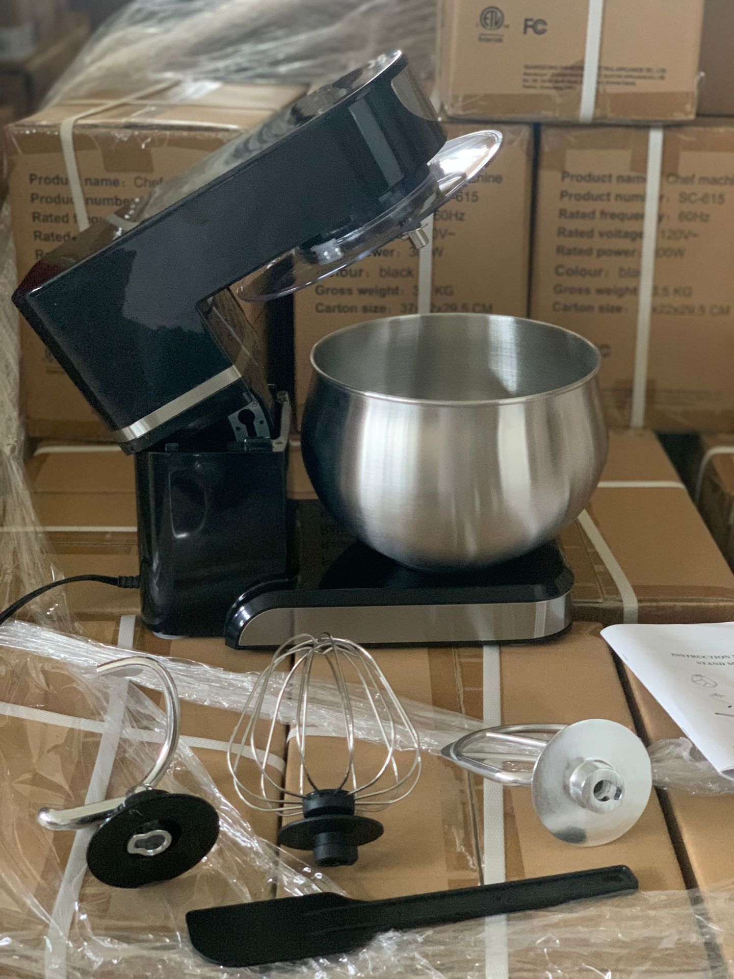Kangka multi-functional kitchen chef mixer 5L