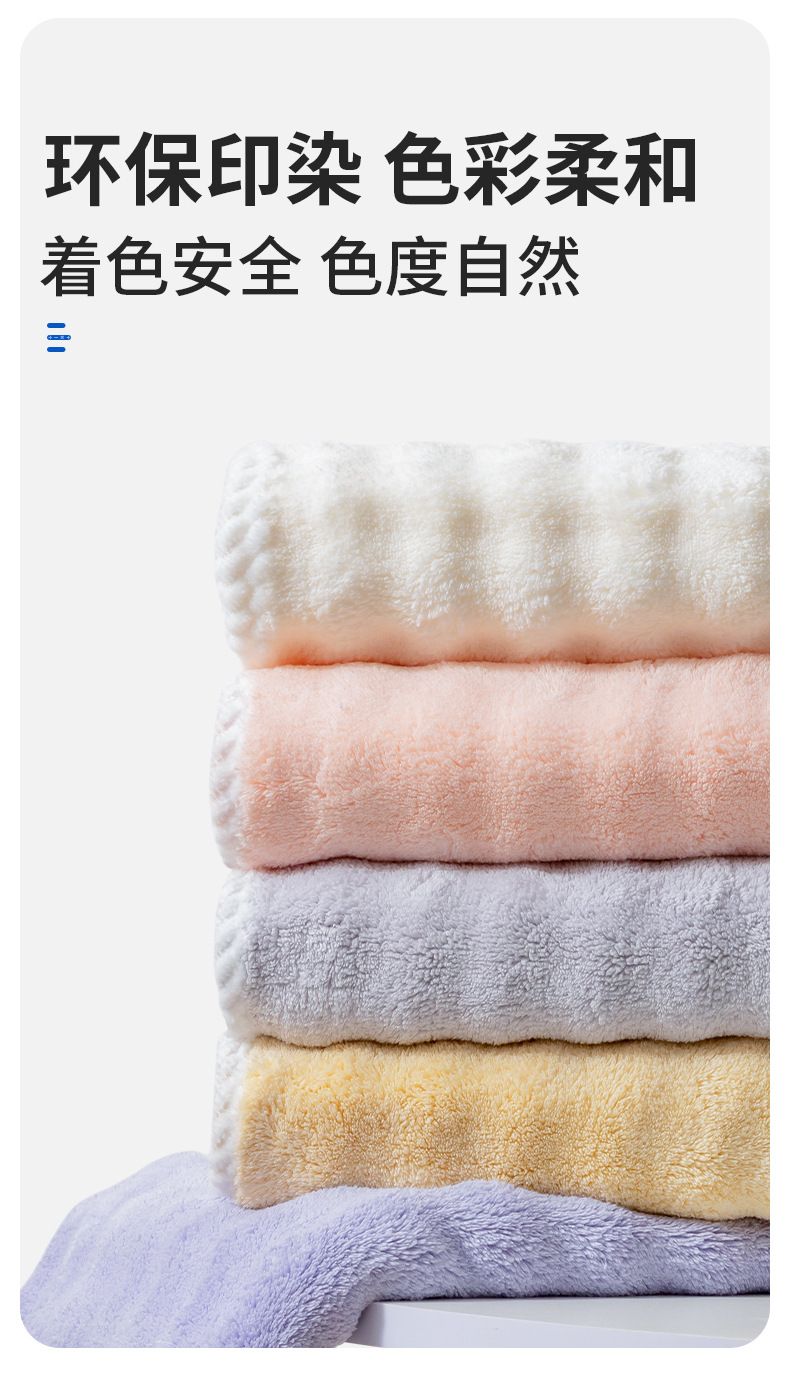 Bubble-Fleece Badetuch Klasse A, saugfähig, übergroß, dick, weich