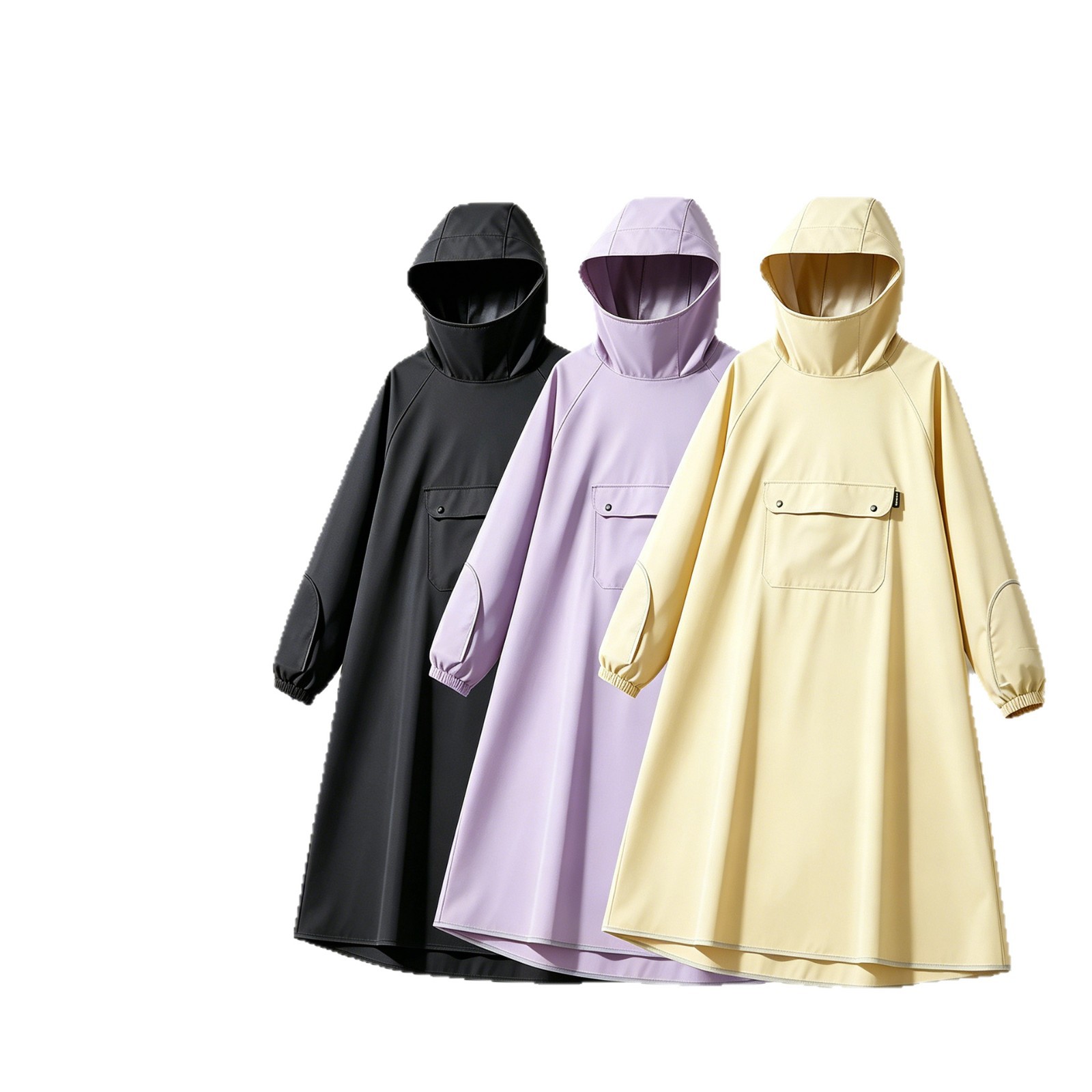 E-bike raincoat, thickened waterproof, full-body protection