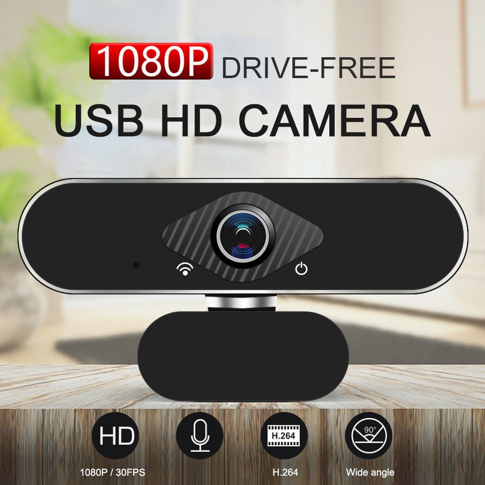 X10 USB kamera 1080P, konferans videokonferans, dahili mikrofon