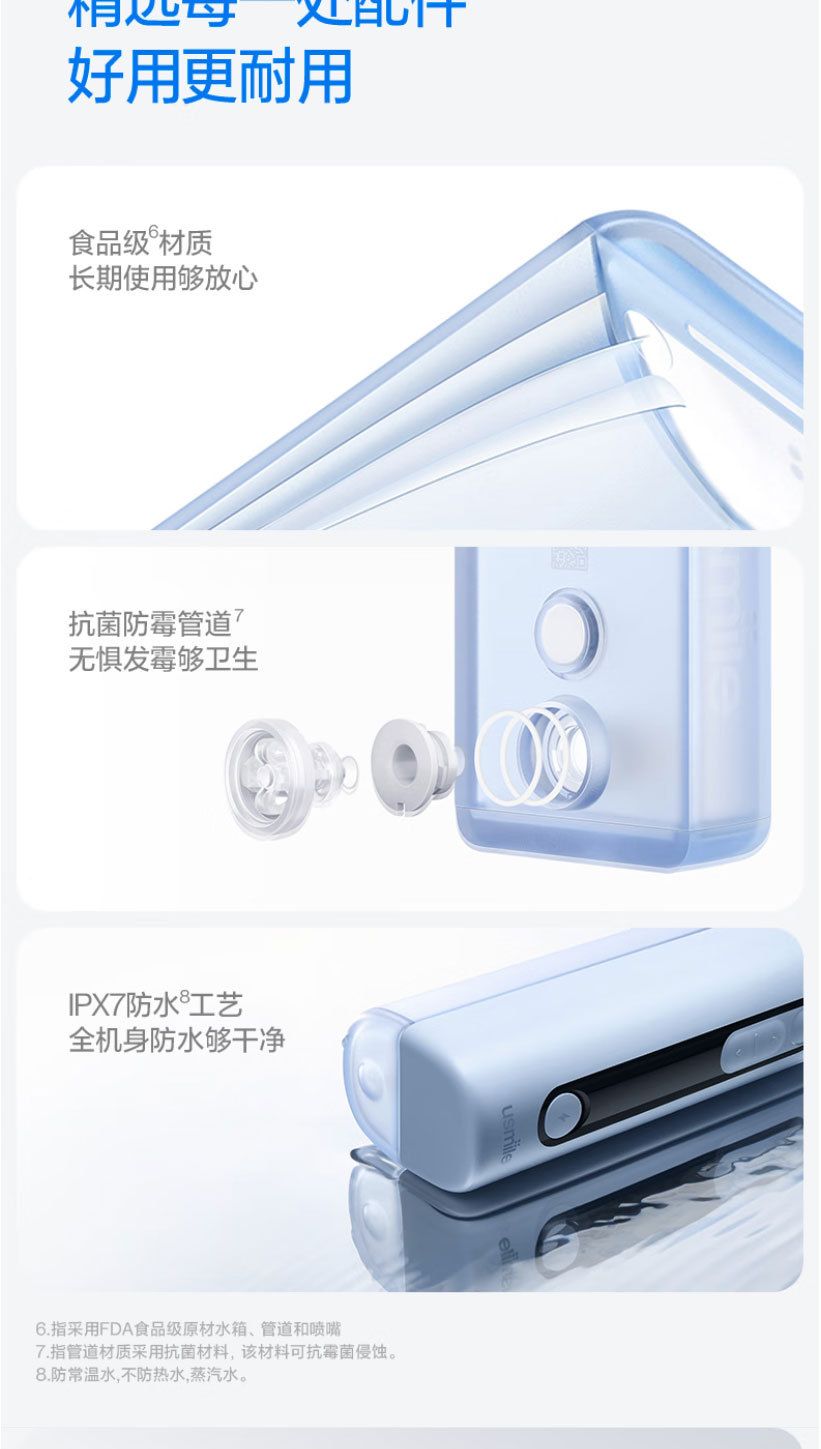 Usmile C20 retractable portable oral irrigator