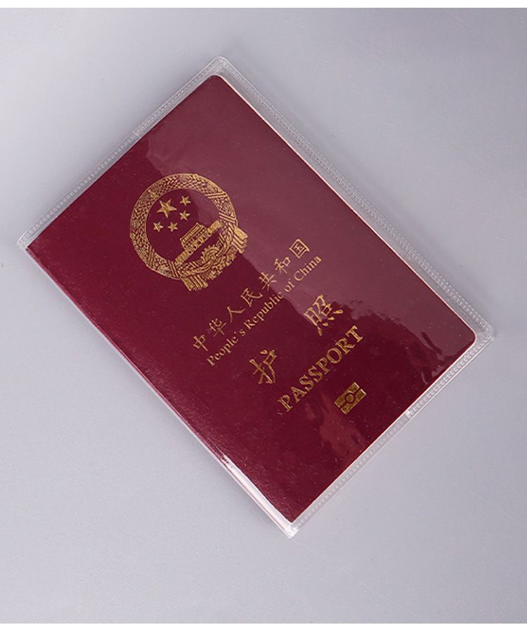 Pasaport kılıfı, PVC, su geçirmez, çizilmaya dayanıklı