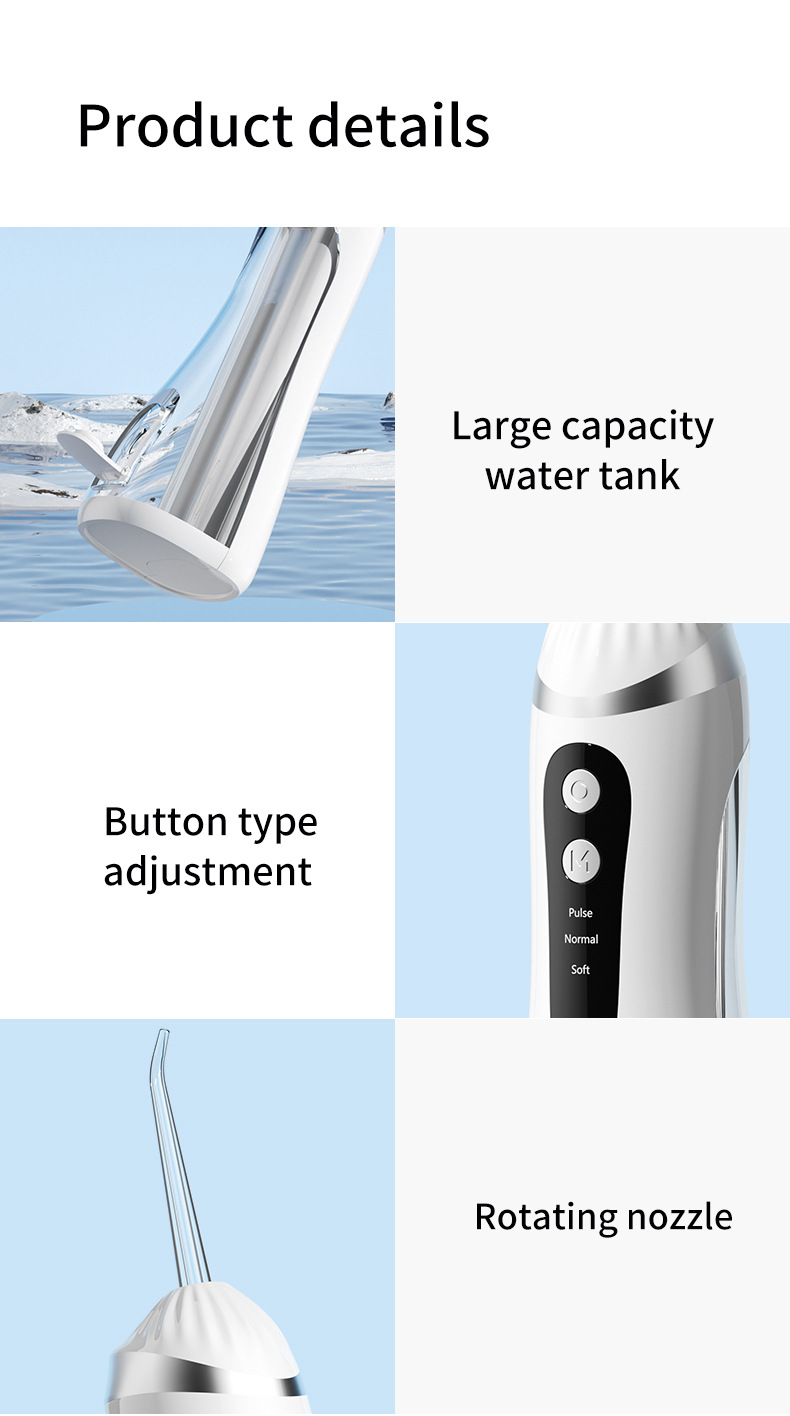 Elektrikli Su Flosser Diş Temizleyici, Taş Temizleme Fonksiyonu