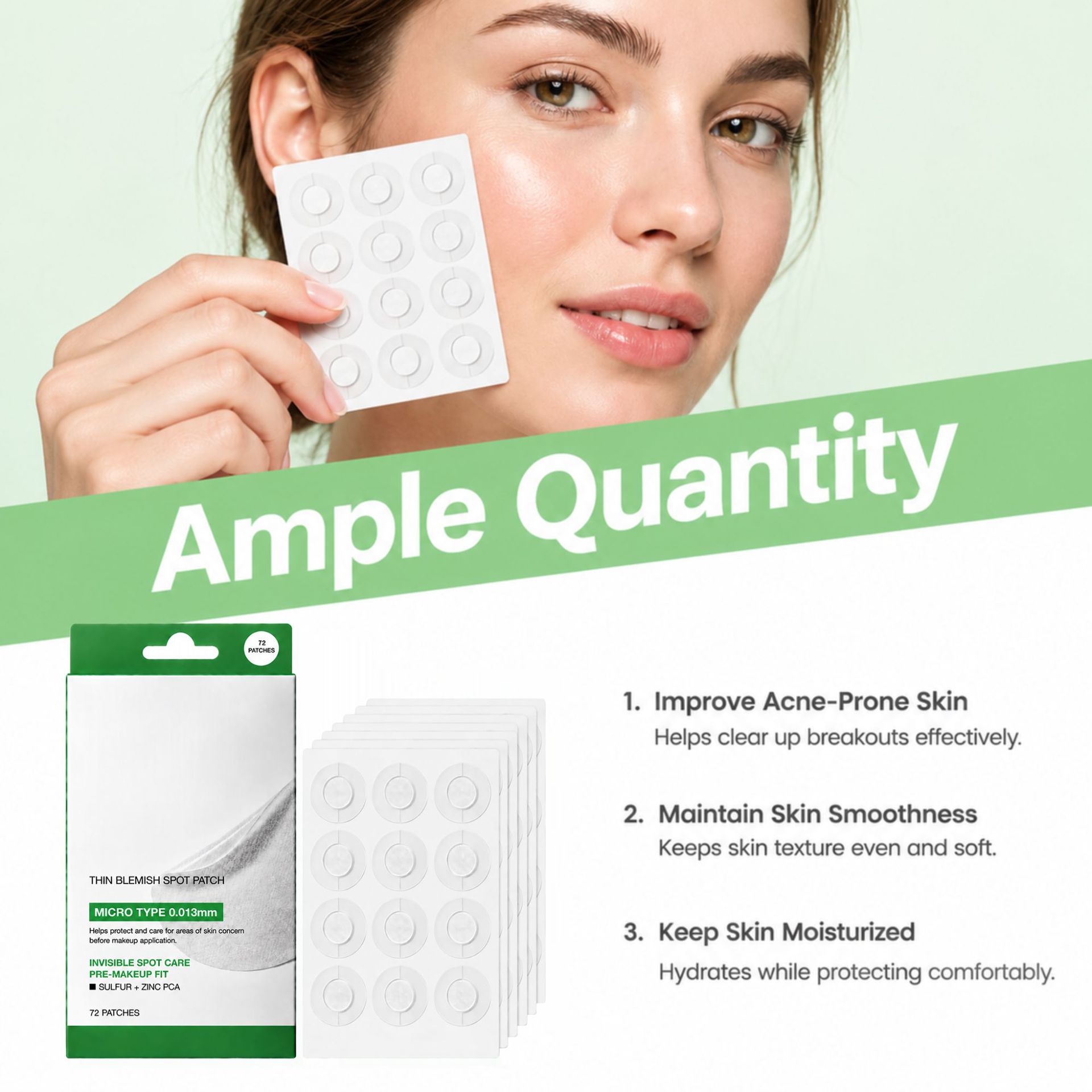Invisible Acne Patch Ultra-Thin Breathable