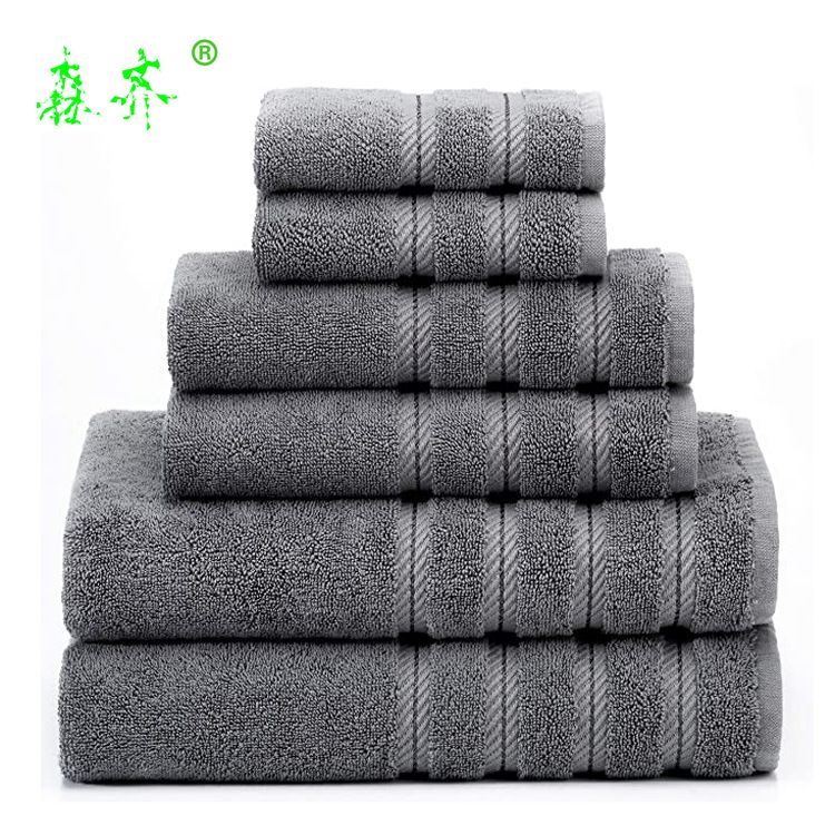 Bath towel set, pure cotton, soft
