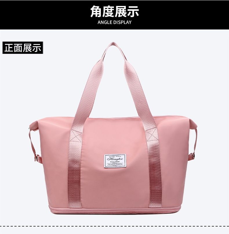 Travel bag, large capacity, water-resistant, sports and yoga