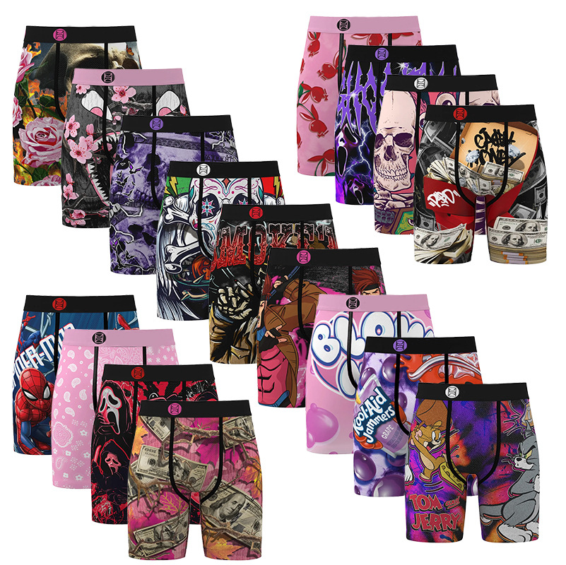 PSD brand men's boxer briefs, American style sports