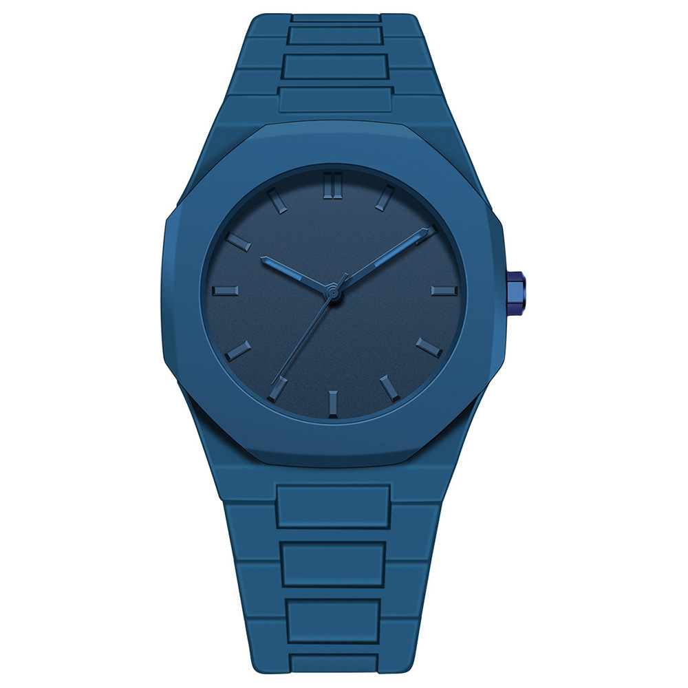 Men's quartz watch with plastic case, 2025 collection