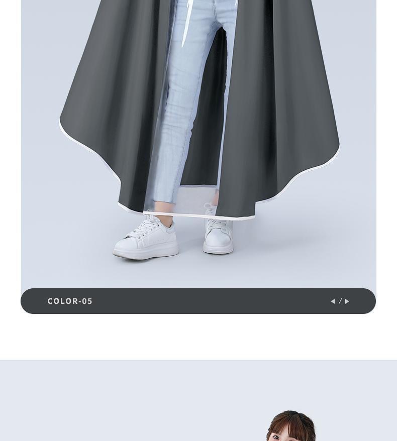 Electric vehicle motorcycle raincoat long full body heavy rain protection