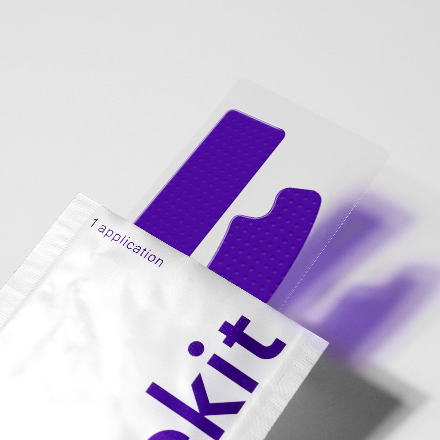 V34 violette Zahnaufhellungsstreifen, Gelbfleckenentferner