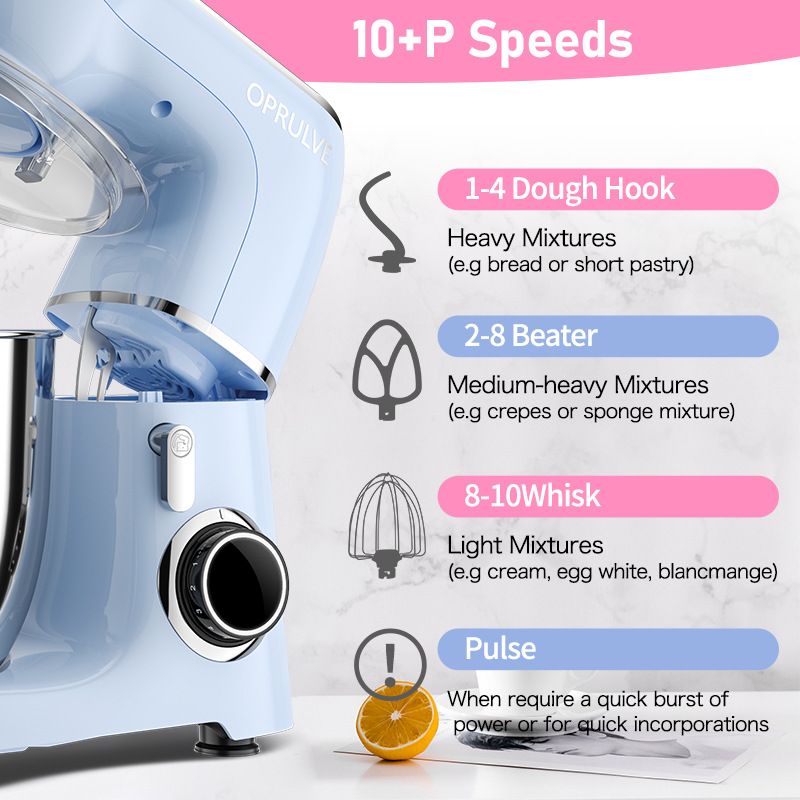 Chef mixer machine, 110V/220V, kneading and whisking