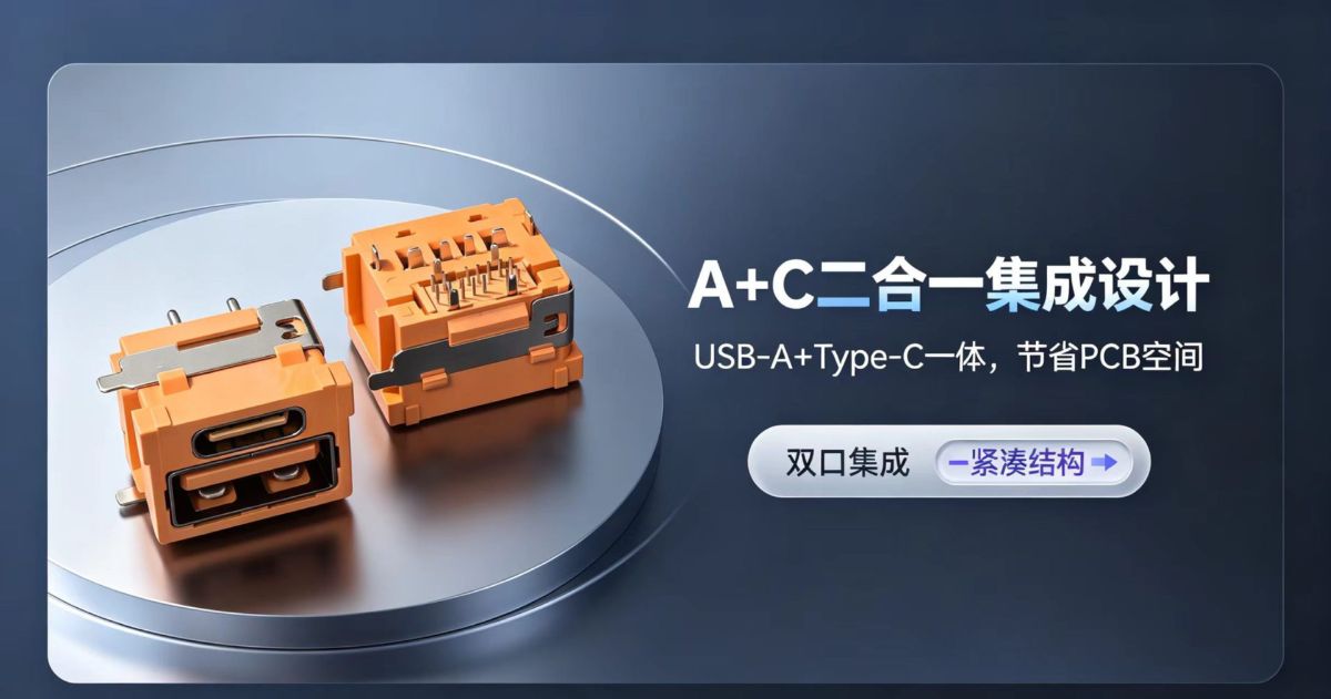 USB-A+Type-C connector, 88W fast charging