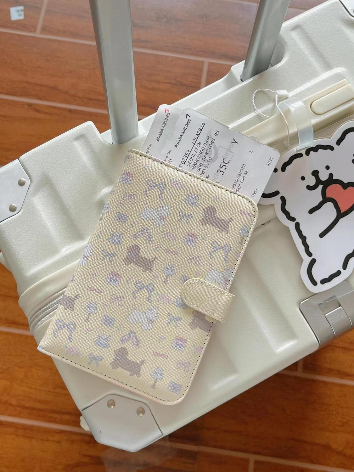 RFID koruma pasaport çantası, PU deri, manyetik karşı, bagaj etiketi seti